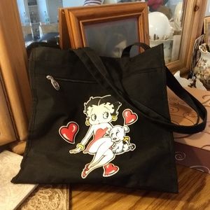 Betty Boop Canvas Tote